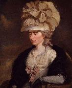 unknow artist Portrait of Frances d'Arblay 'Fanny Burney' (1752-1840), British writer oil painting on canvas